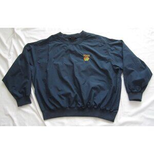 Vtg Men Sportsmaster Concourse Wyndham Golf Windbreaker Pullover Sz XL (MT873)